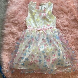 NWT Butterfly Embellished Dress